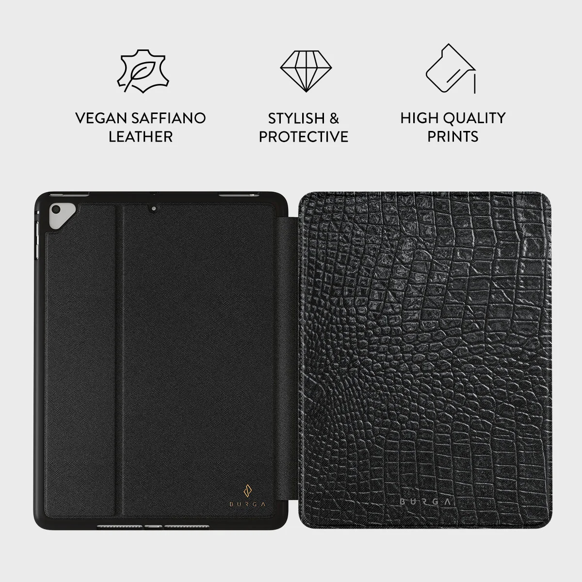 Reaper's Touch - Snakeskin iPad 9.7 (6th/5th Gen) Case