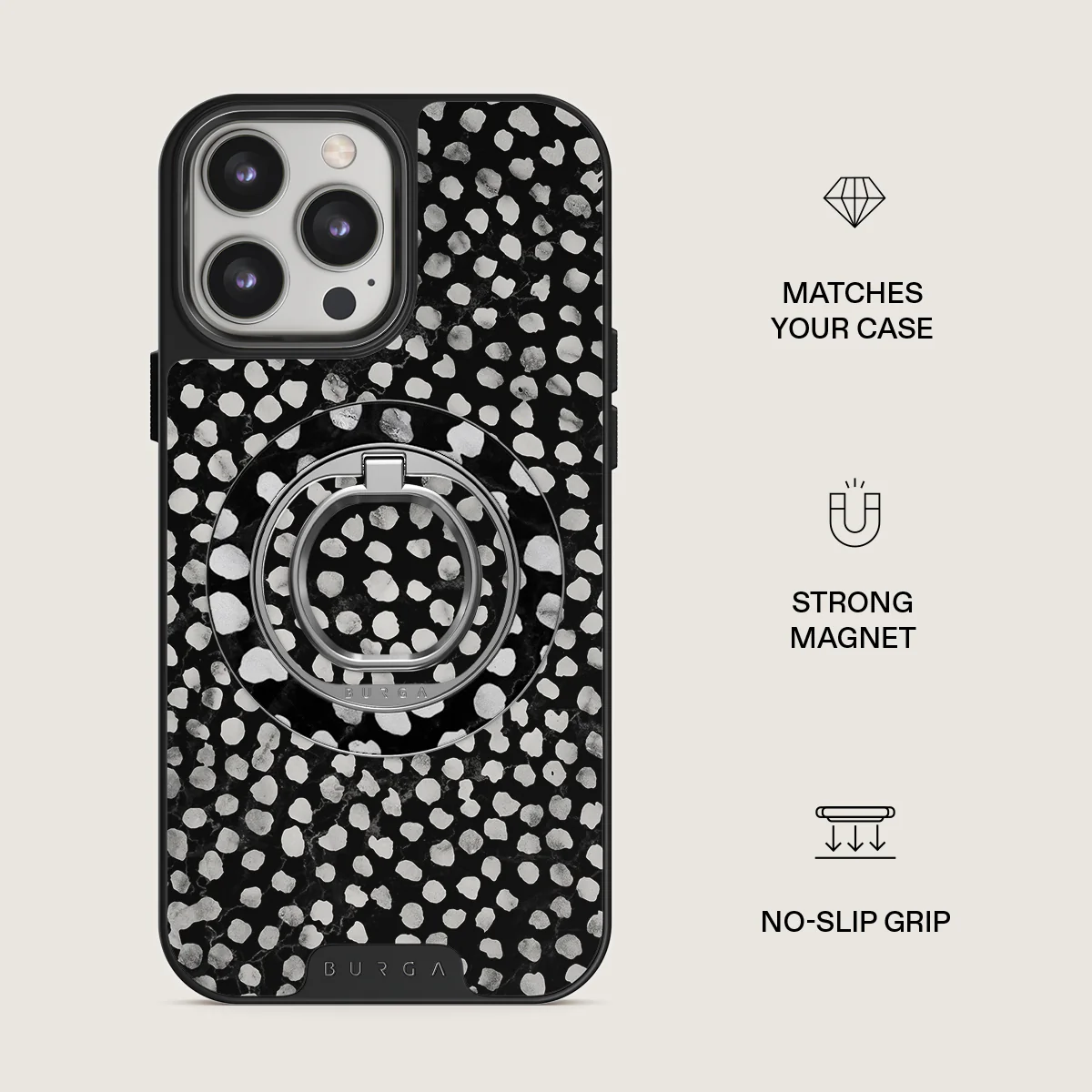 Night Sky - Dotted Magnetic Ring Holder