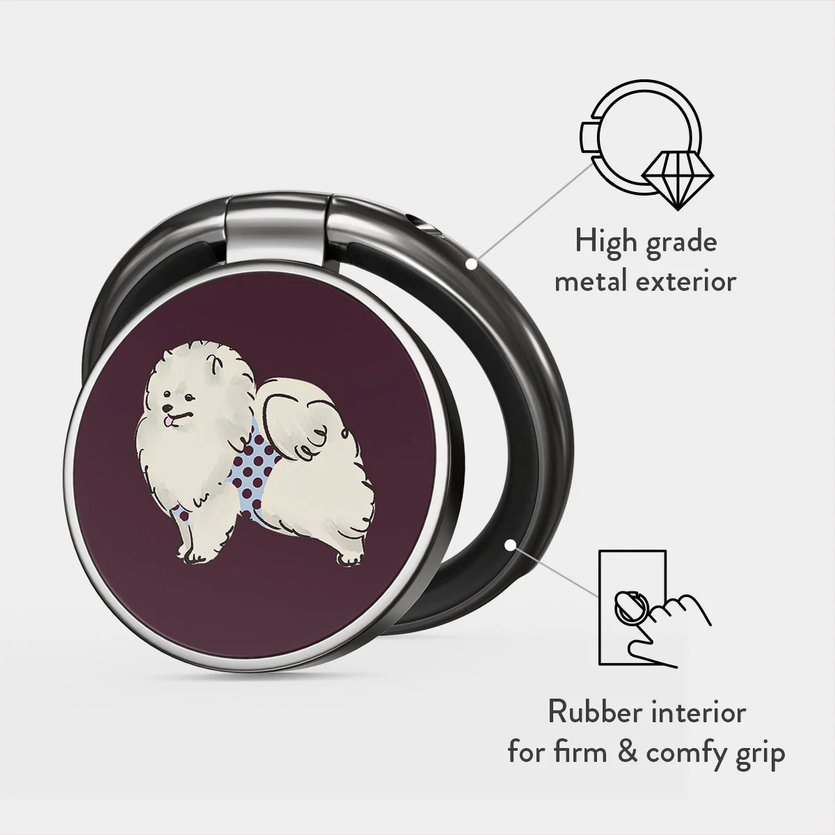 Snooze - Adhesive Ring Holder