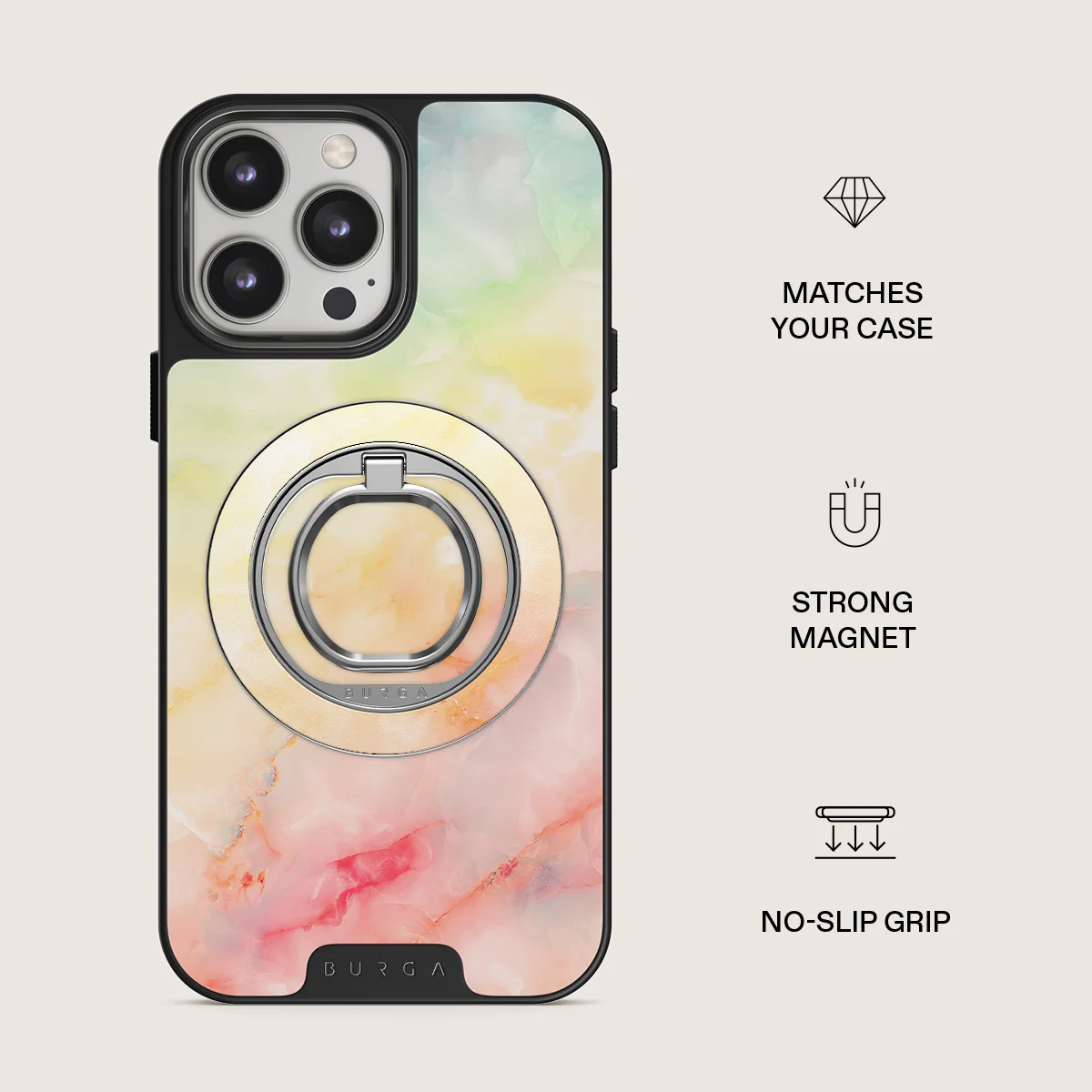 New Flame - Rainbow Magnetic Ring Holder