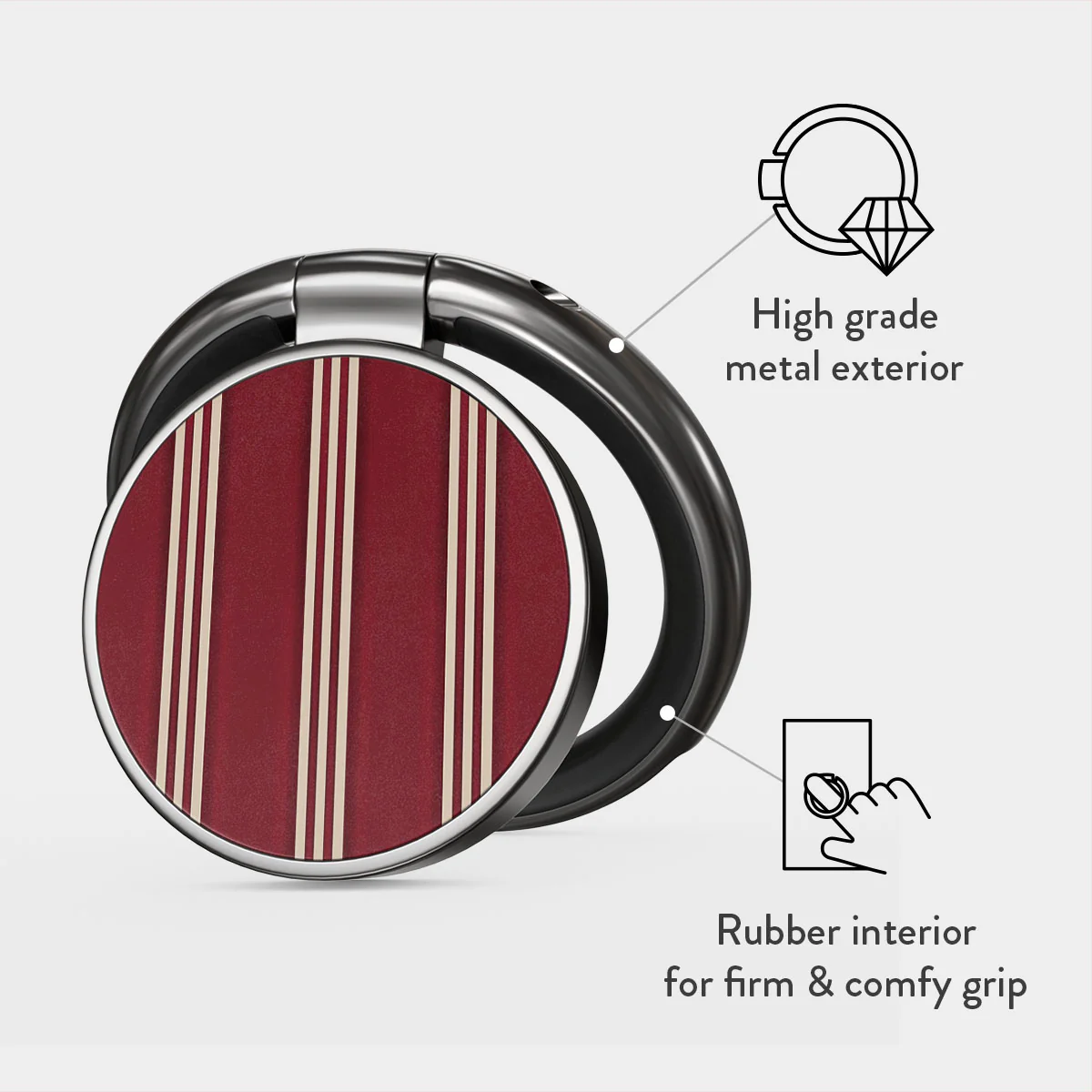 Gingerbread - Adhesive Ring Holder