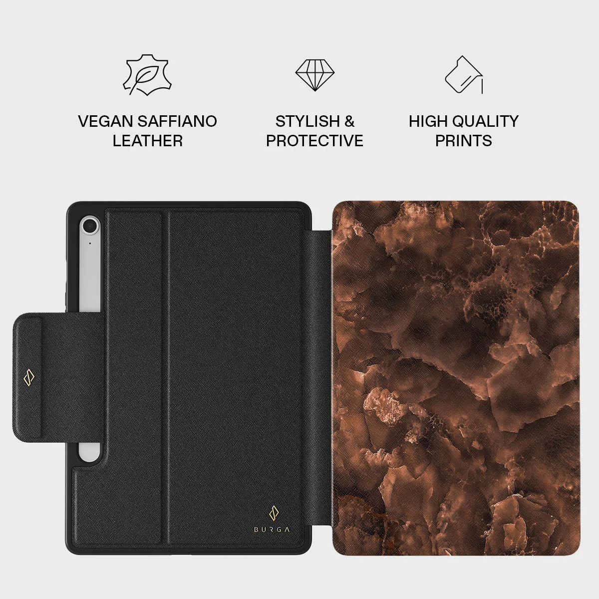 Toasted Chestnut - Brown Samsung Galaxy Tab S10 FE Case