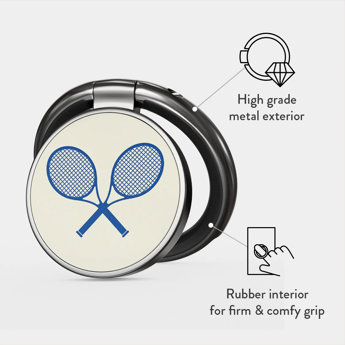 Leisure Club - Adhesive Ring Holder