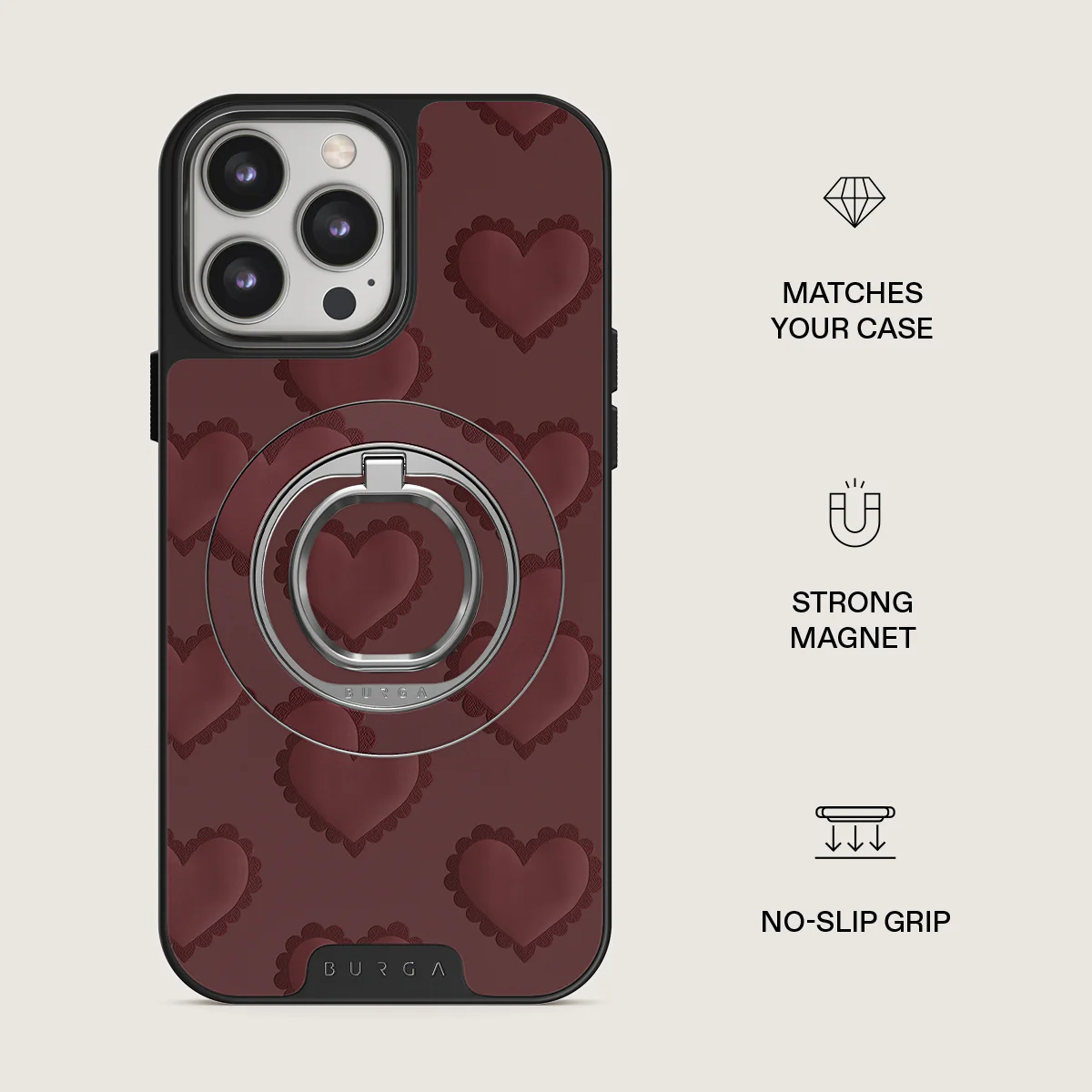 Loveholic - Magnetic Ring Holder