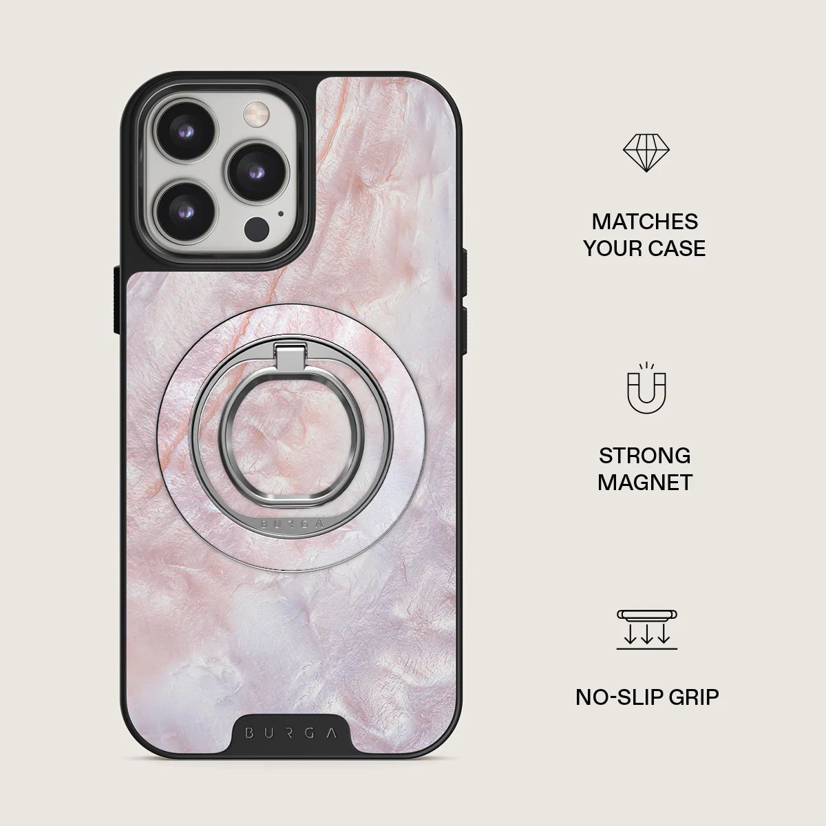 Mermaid Crown - Sea Shell Magnetic Ring Holder