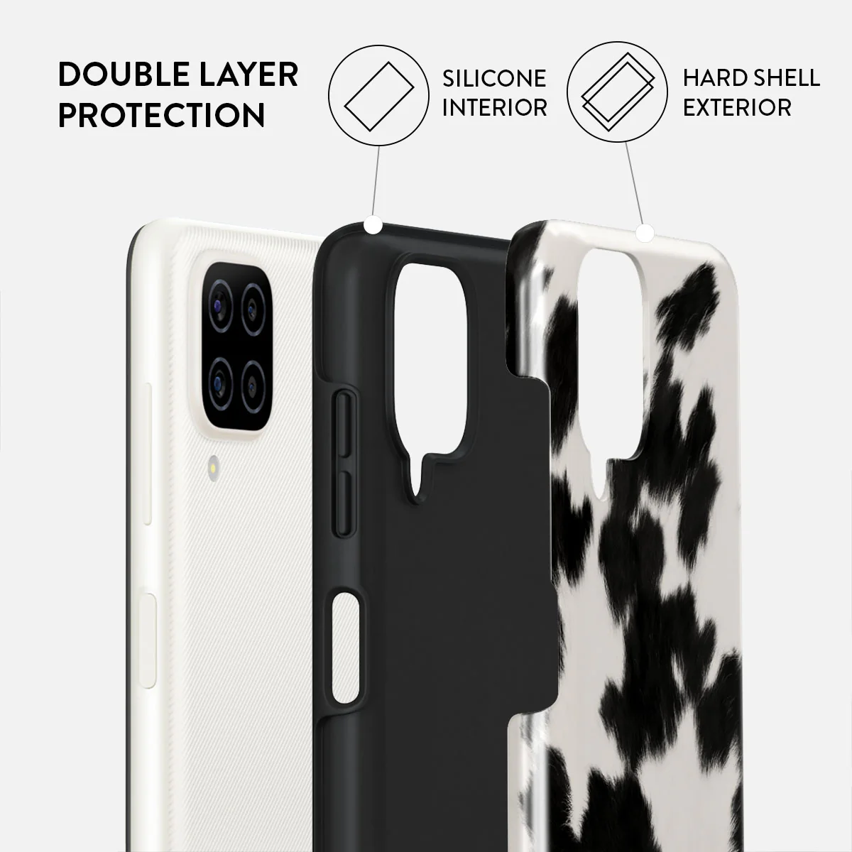 Achromatic - Samsung Galaxy A12 4G Case