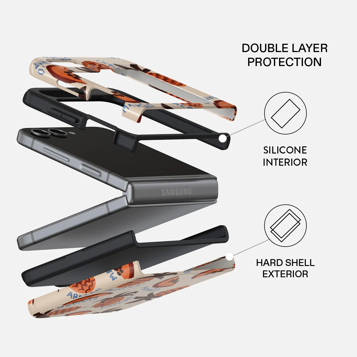 Abacaxi - Samsung Galaxy Z Flip 5 Case