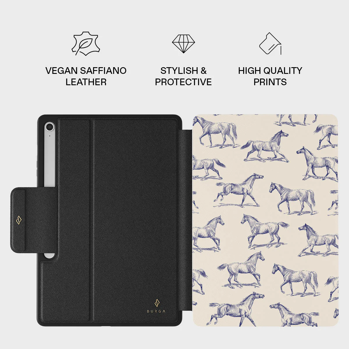 Derby Race - Samsung Galaxy Tab S10+ FE Case