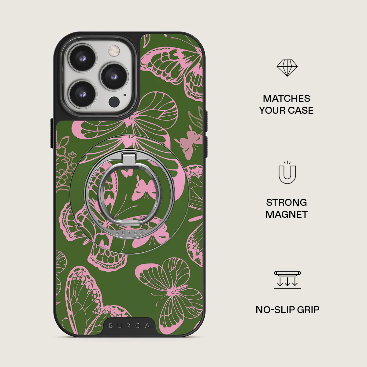 No Regrets - Magnetic Ring Holder