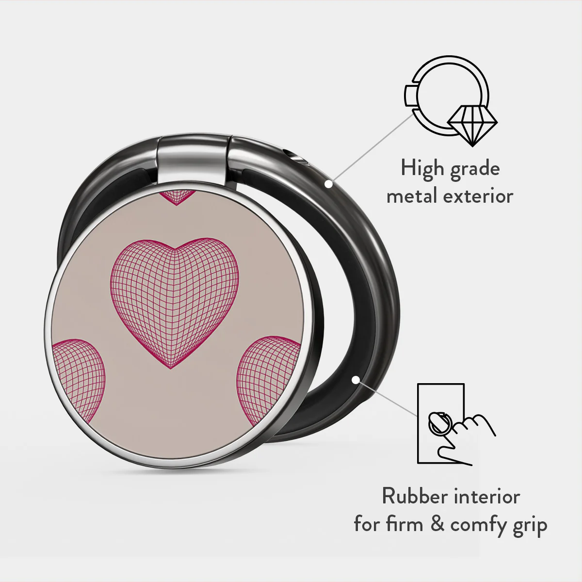 Heartbreaker - Adhesive Ring Holder