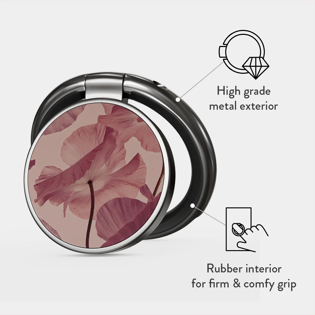 Tender Kiss - Adhesive Ring Holder