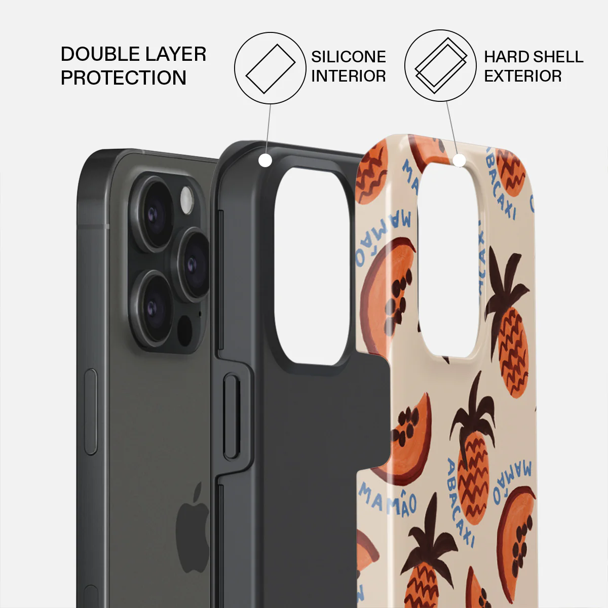 Abacaxi - iPhone 15 Pro Max Case