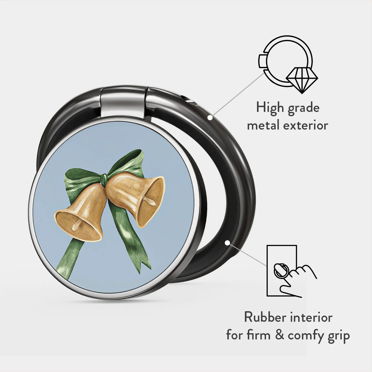 Baby Rudolph - Adhesive Ring Holder