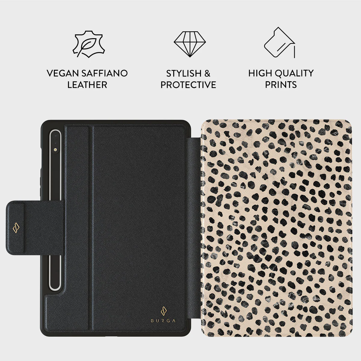 Almond Latte - Cute Samsung Galaxy Tab S10+ Case