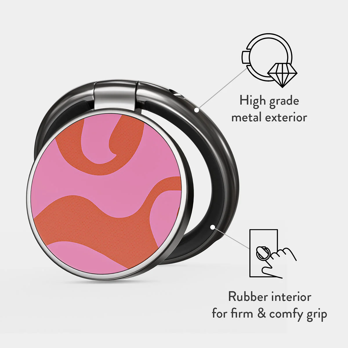 Ride The Wave - Adhesive Ring Holder