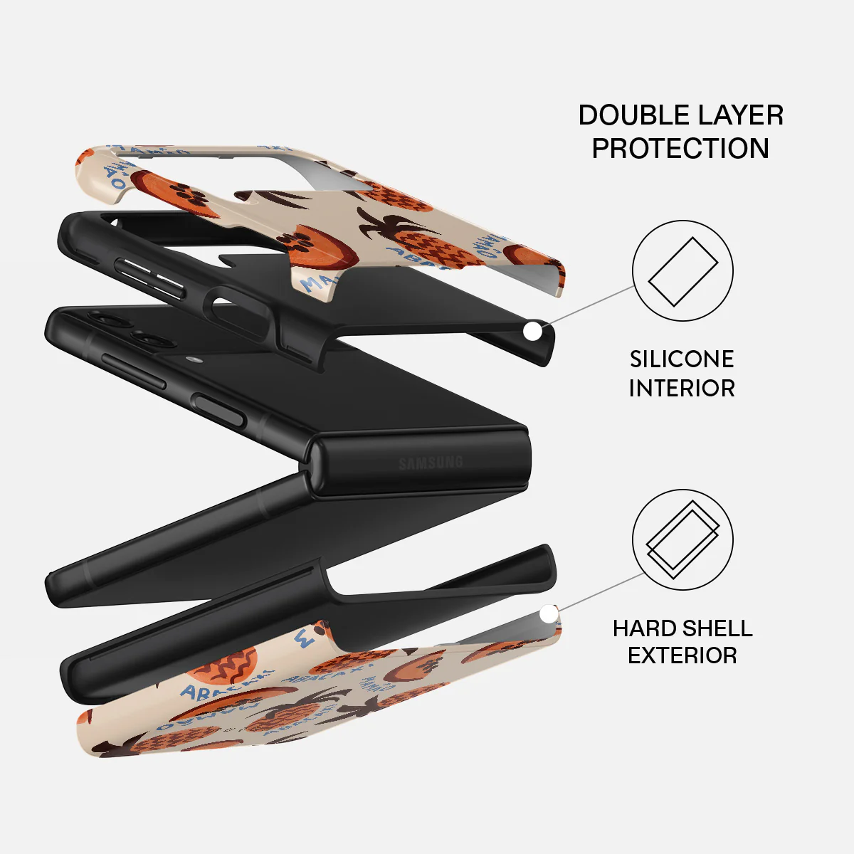 Abacaxi - Samsung Galaxy Z Flip 3 Case