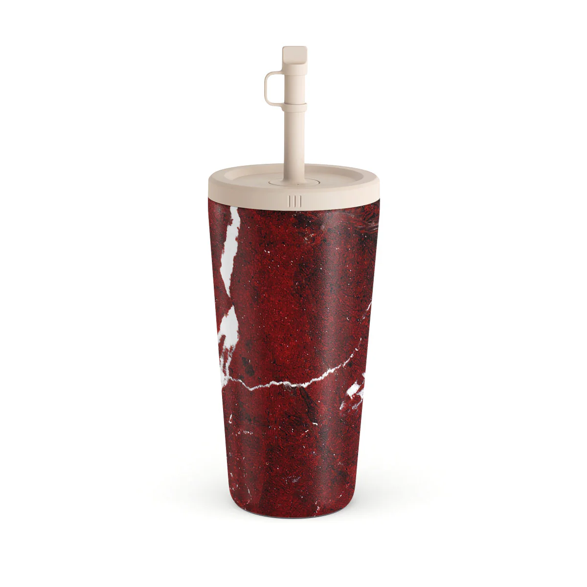 Iconic Red Ruby - Marble Travel Mug