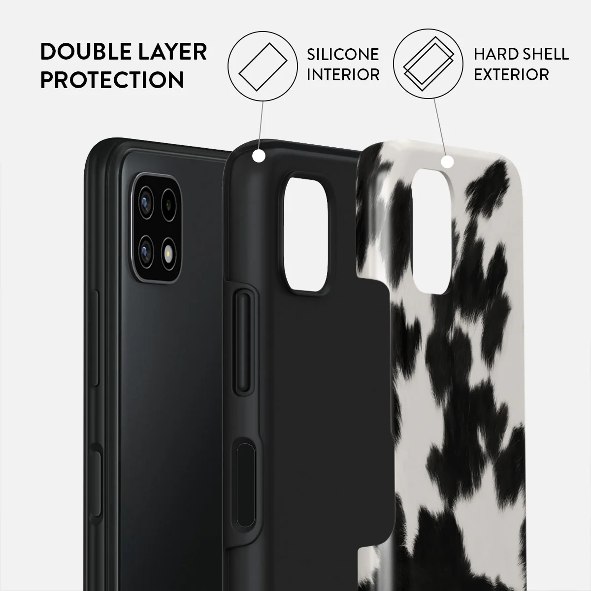 Achromatic - Samsung Galaxy A22 5G Case