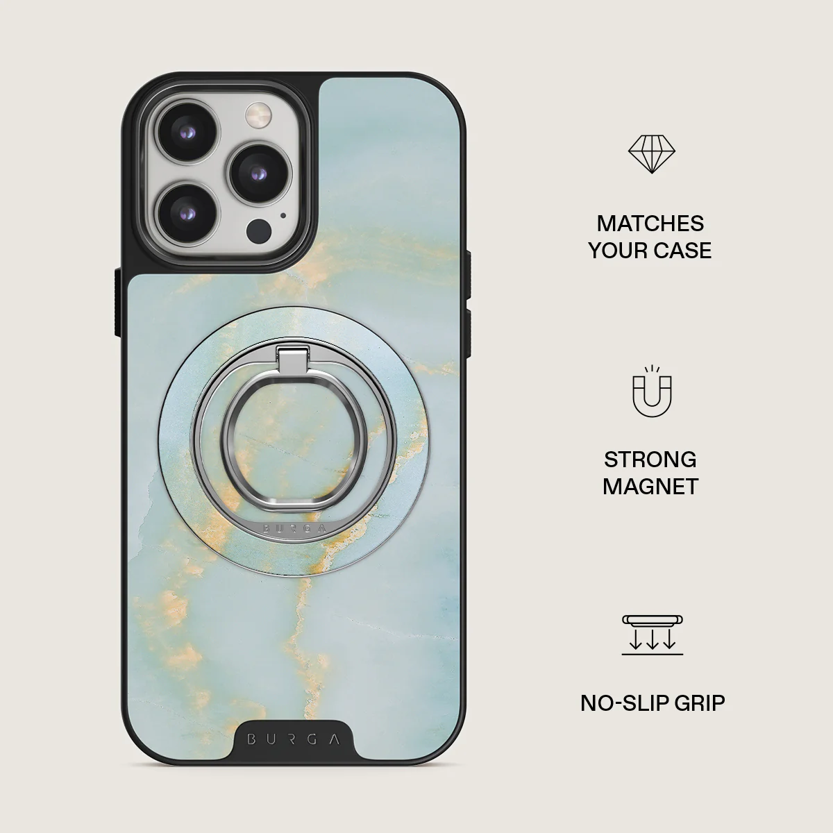 Sea Salt - Magnetic Ring Holder