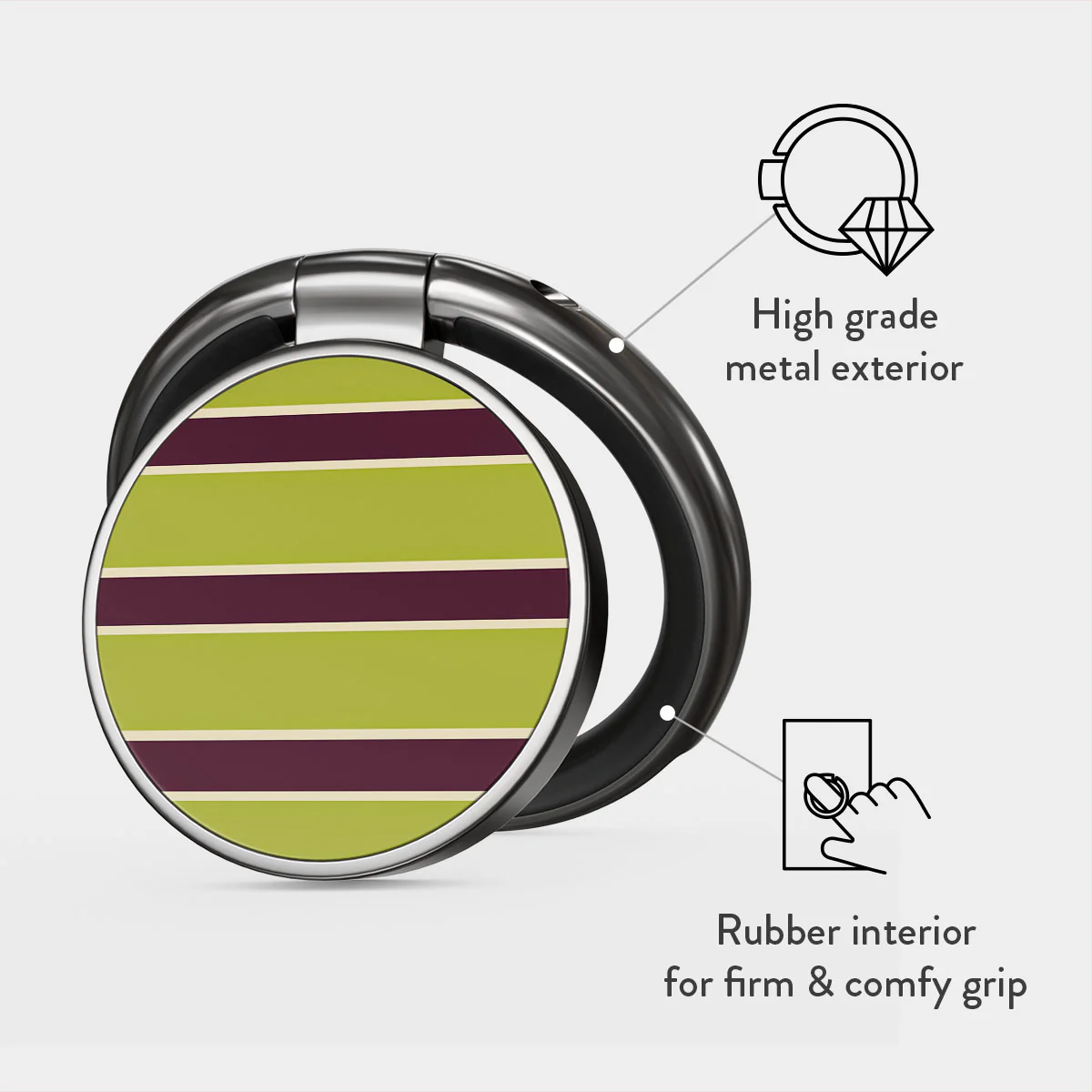 Overtime - Adhesive Ring Holder