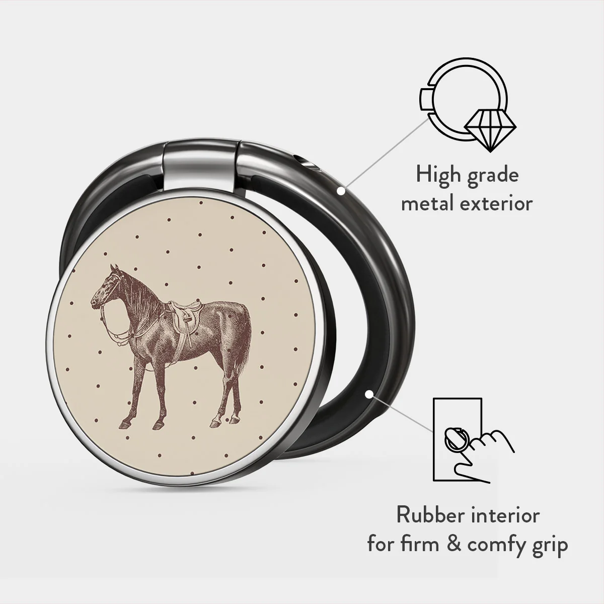 Wild West - Adhesive Ring Holder