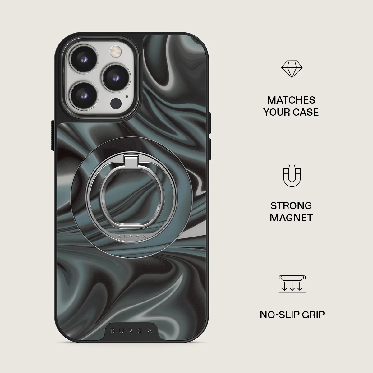 Lightning Strike - Magnetic Ring Holder