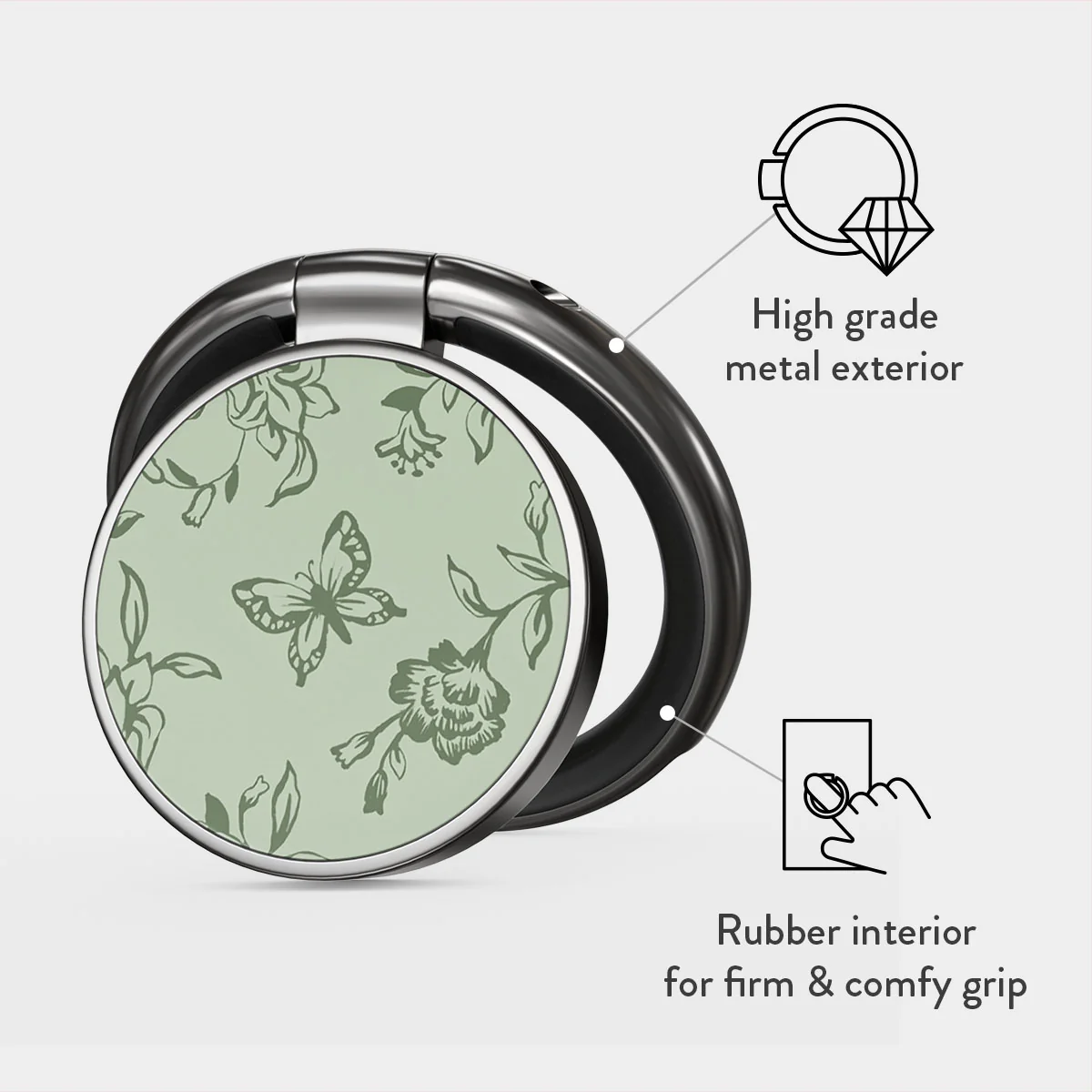 Lost In Thought - Adhesive Ring Holder