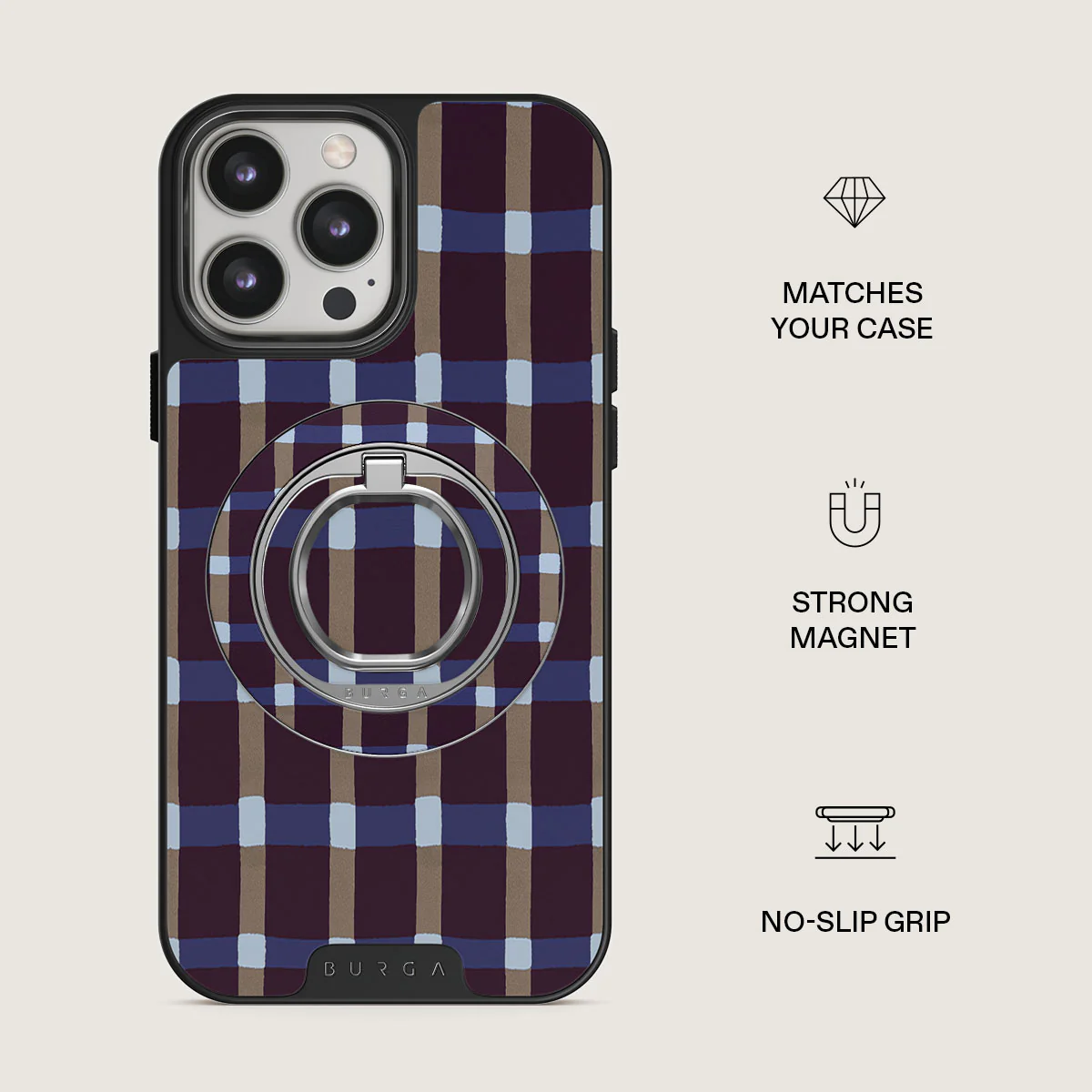 Crosscheck - Magnetic Ring Holder