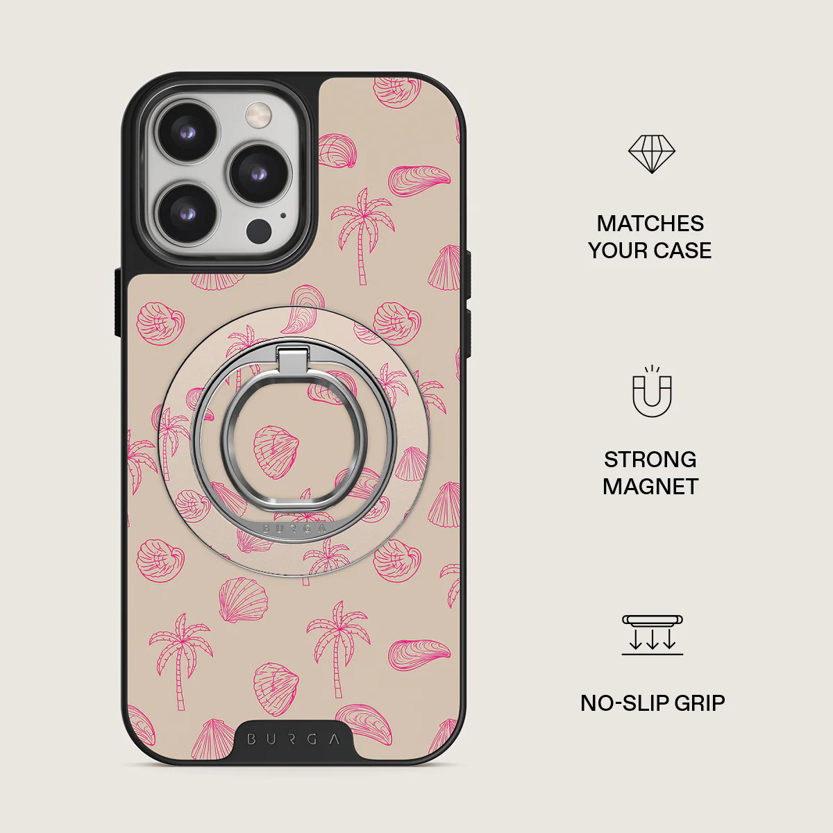 Beach Please - Magnetic Ring Holder