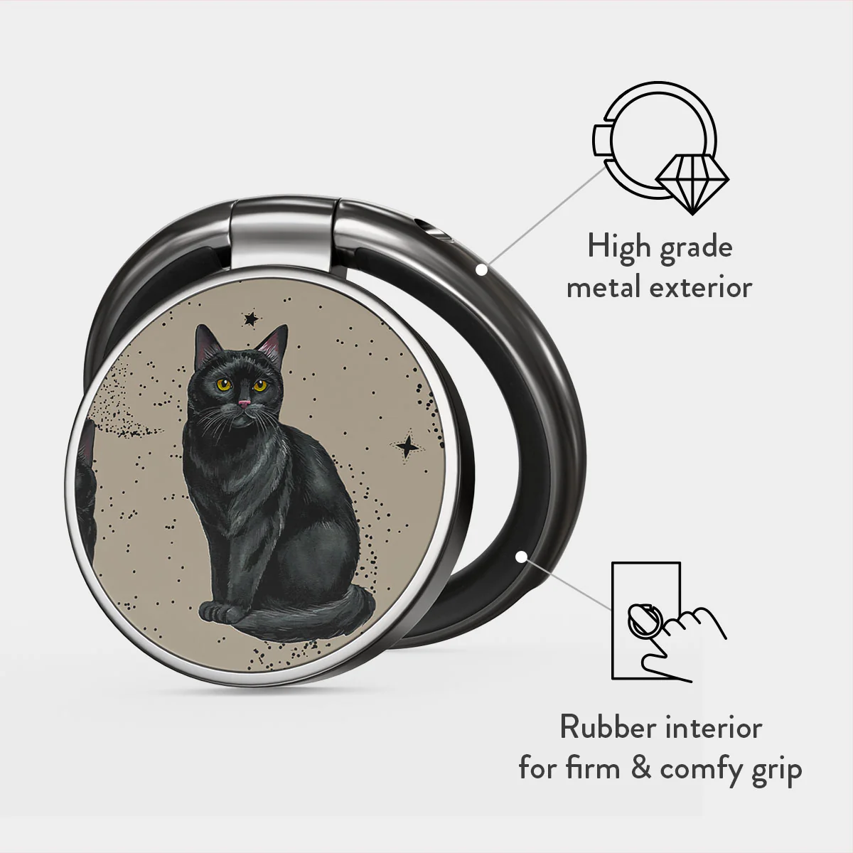 Salem - Adhesive Ring Holder