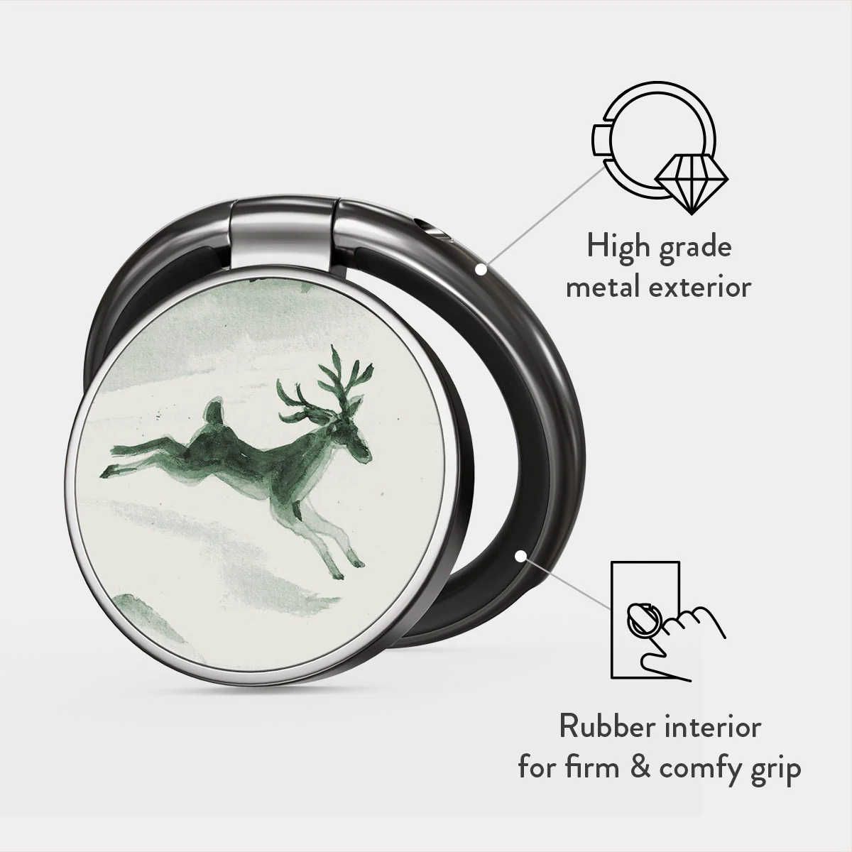 Pine Lodge - Adhesive Ring Holder