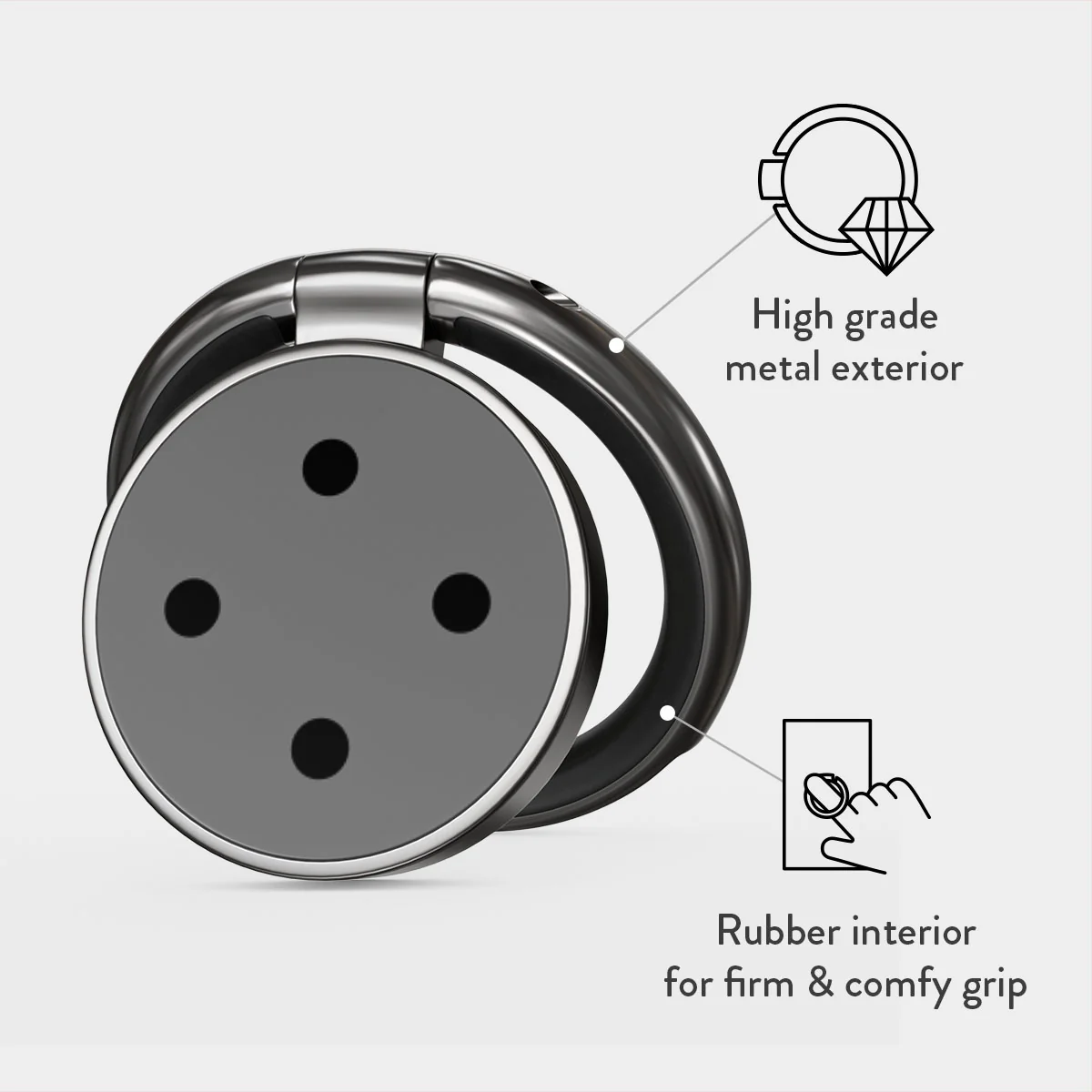 Morally Gray - Adhesive Ring Holder