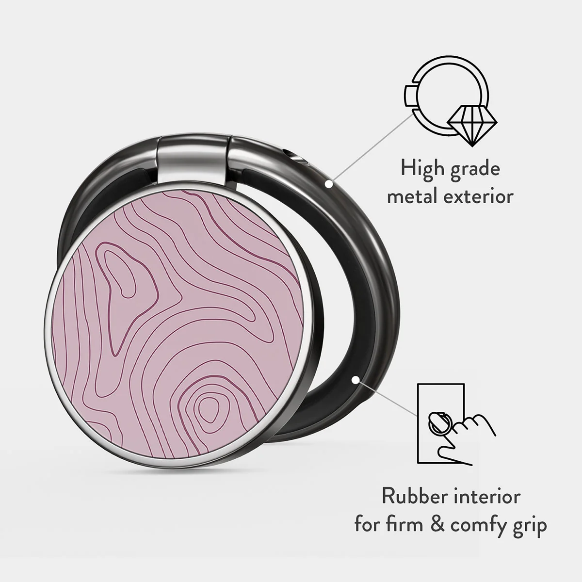 Maze - Adhesive Ring Holder