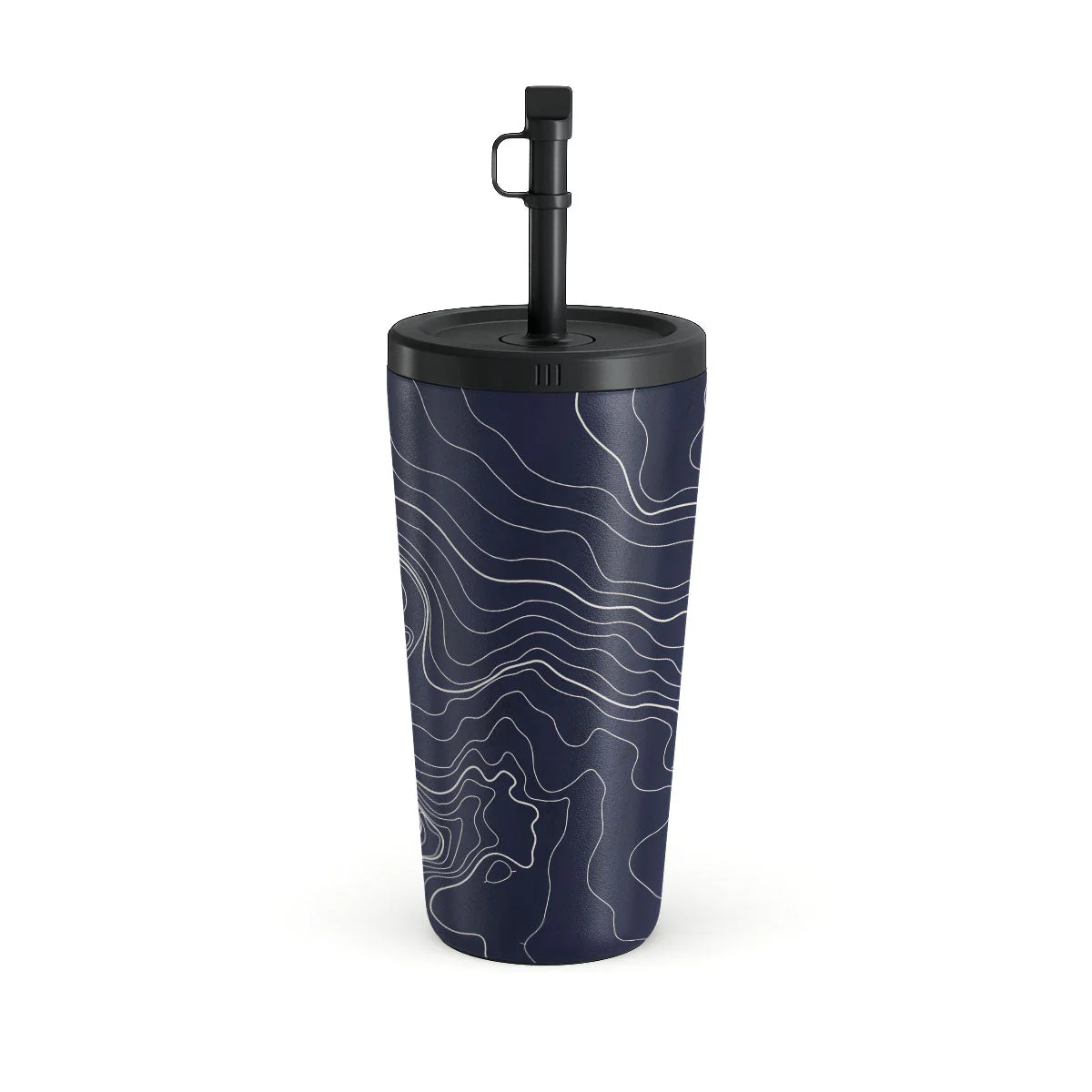 Drifting Shores - Line Art Travel Mug