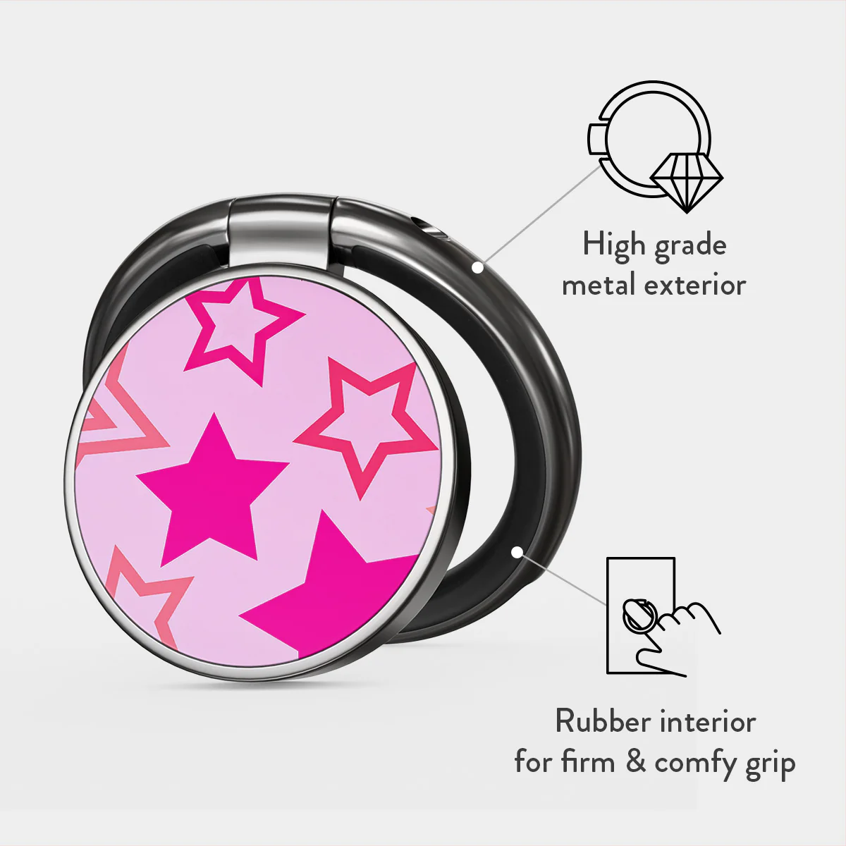 Plastic Sky - Adhesive Ring Holder