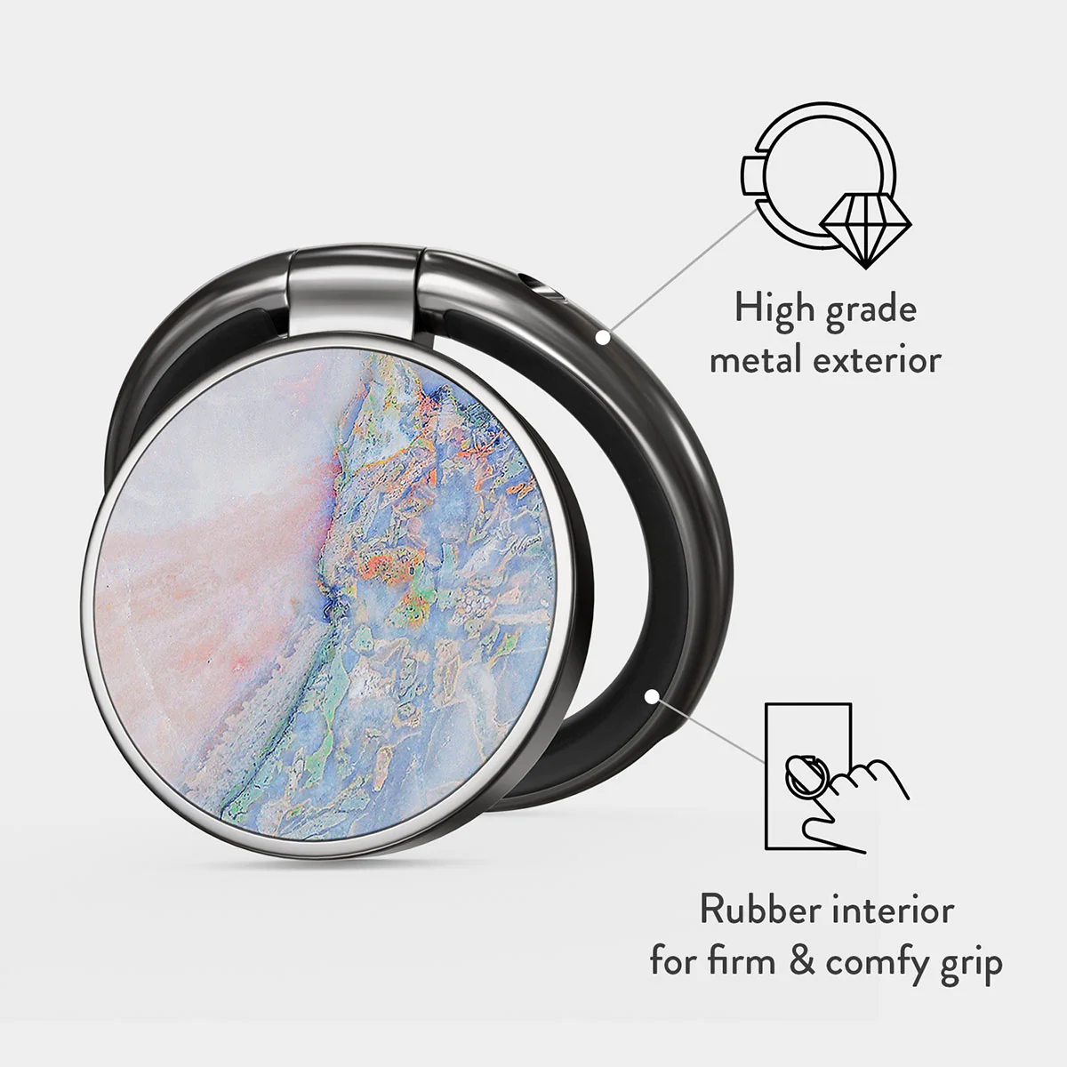 Holo - Holographic Adhesive Ring Holder
