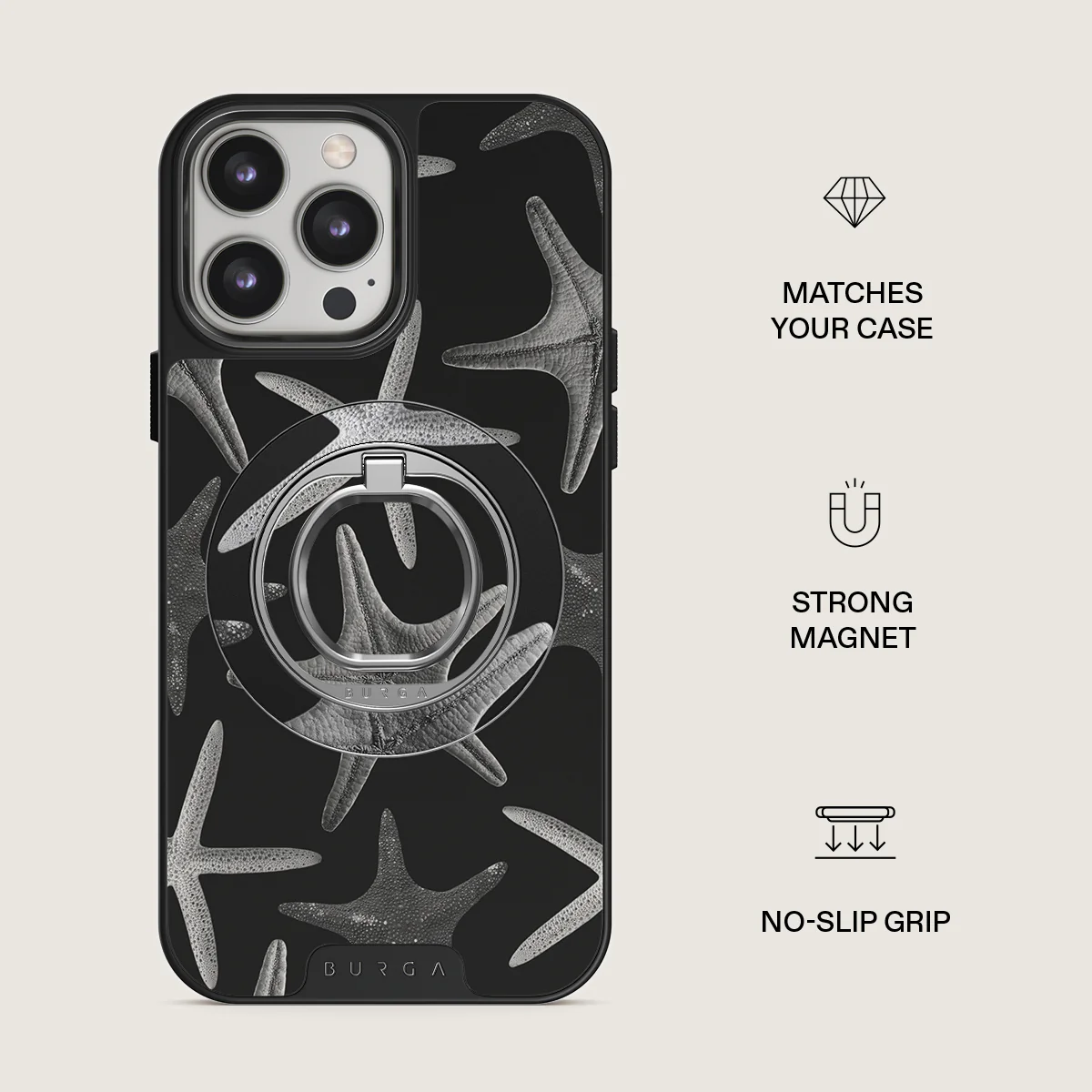 Midnight Ocean - Magnetic Ring Holder