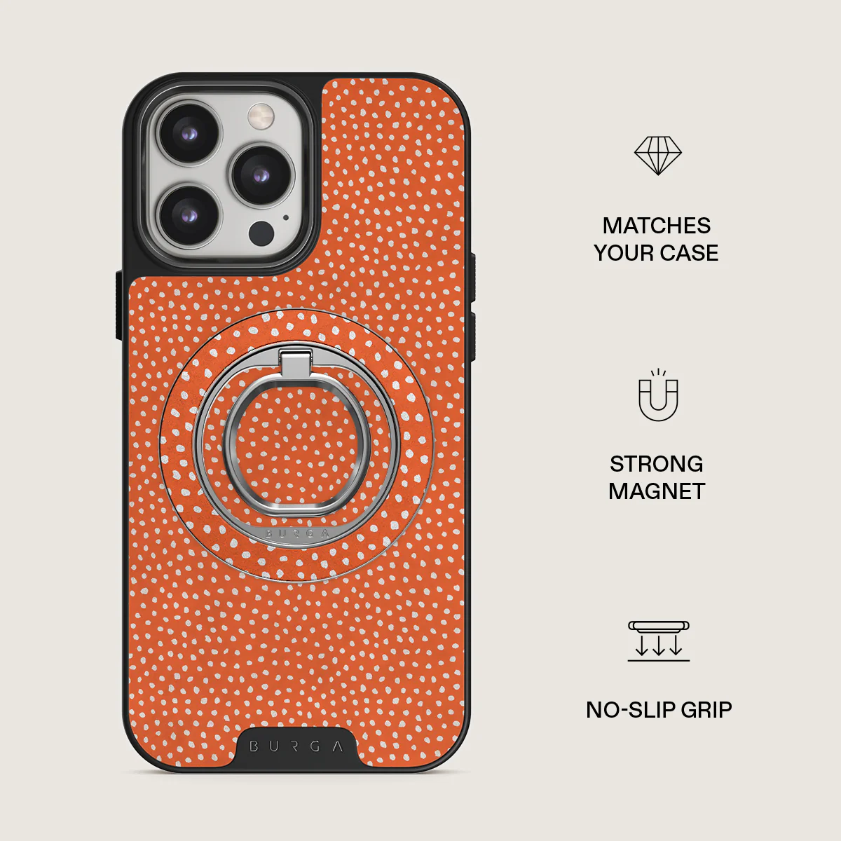 Vintage Edition - Spots Magnetic Ring Holder