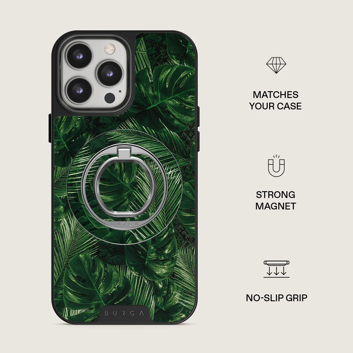 Tropical Garden - Magnetic Ring Holder