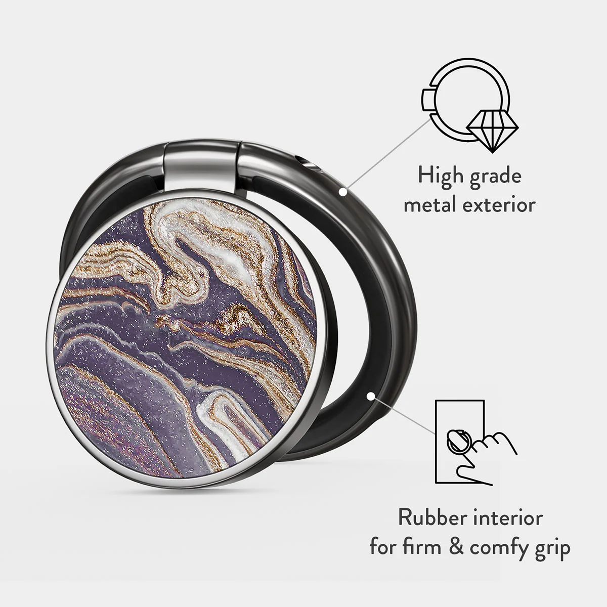 Nostalgia Feeling - Adhesive Ring Holder