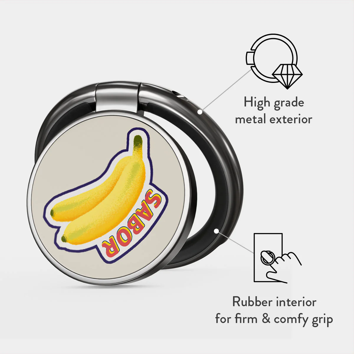 Flavour - Adhesive Ring Holder