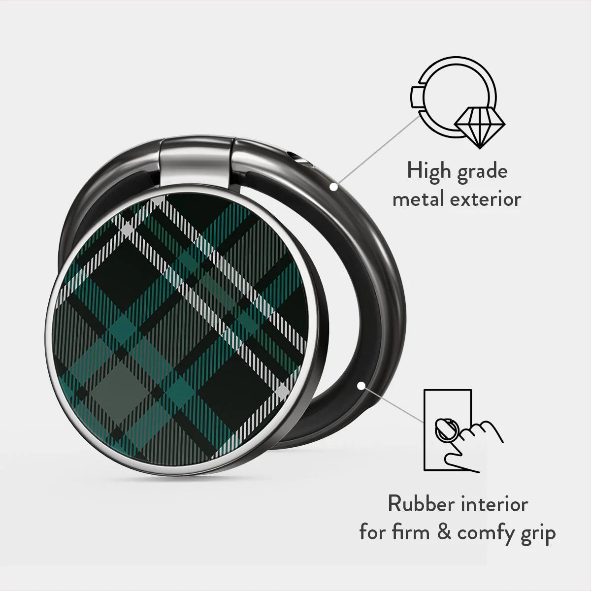 Mint Cookie - Adhesive Ring Holder