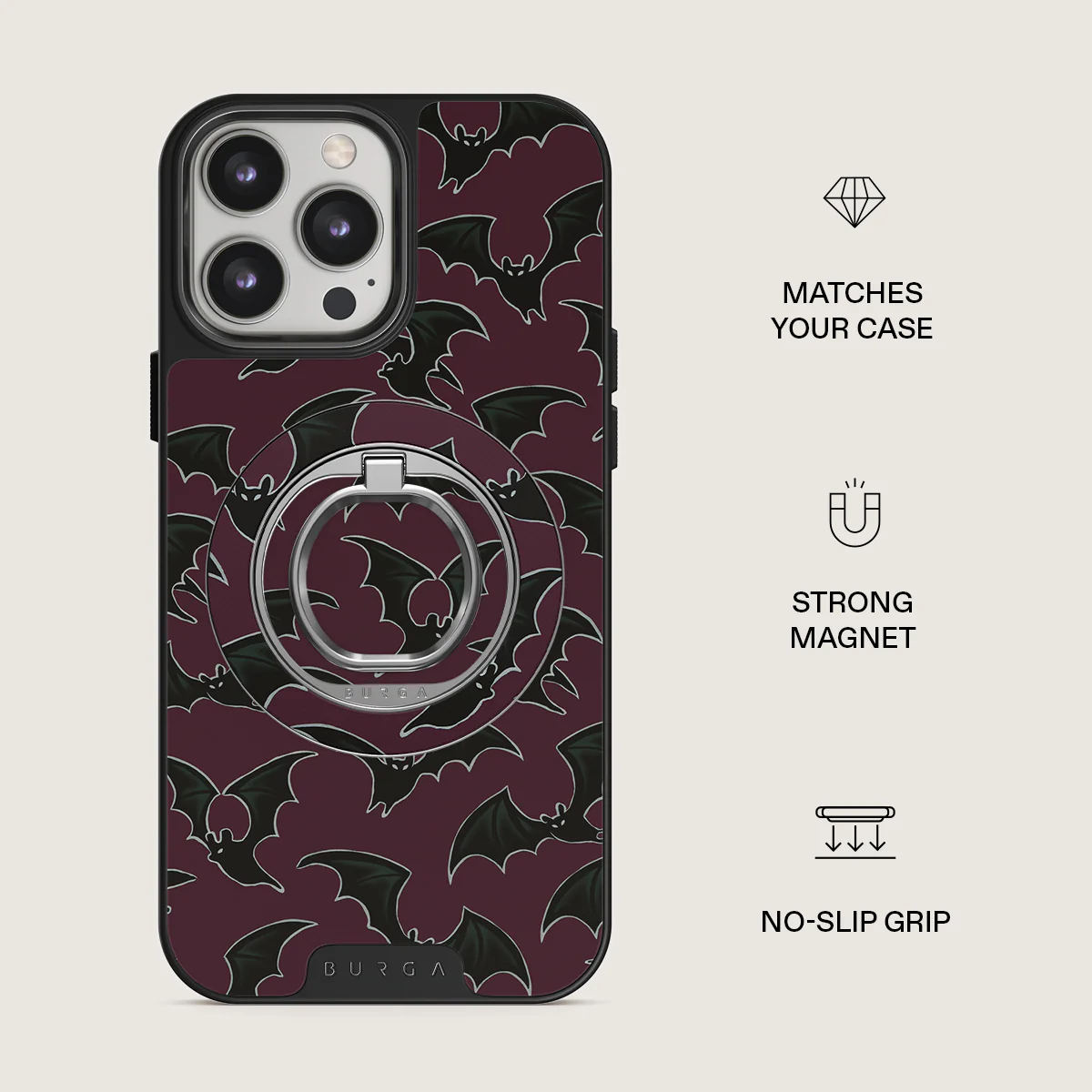 Midnight Visitor - Magnetic Ring Holder