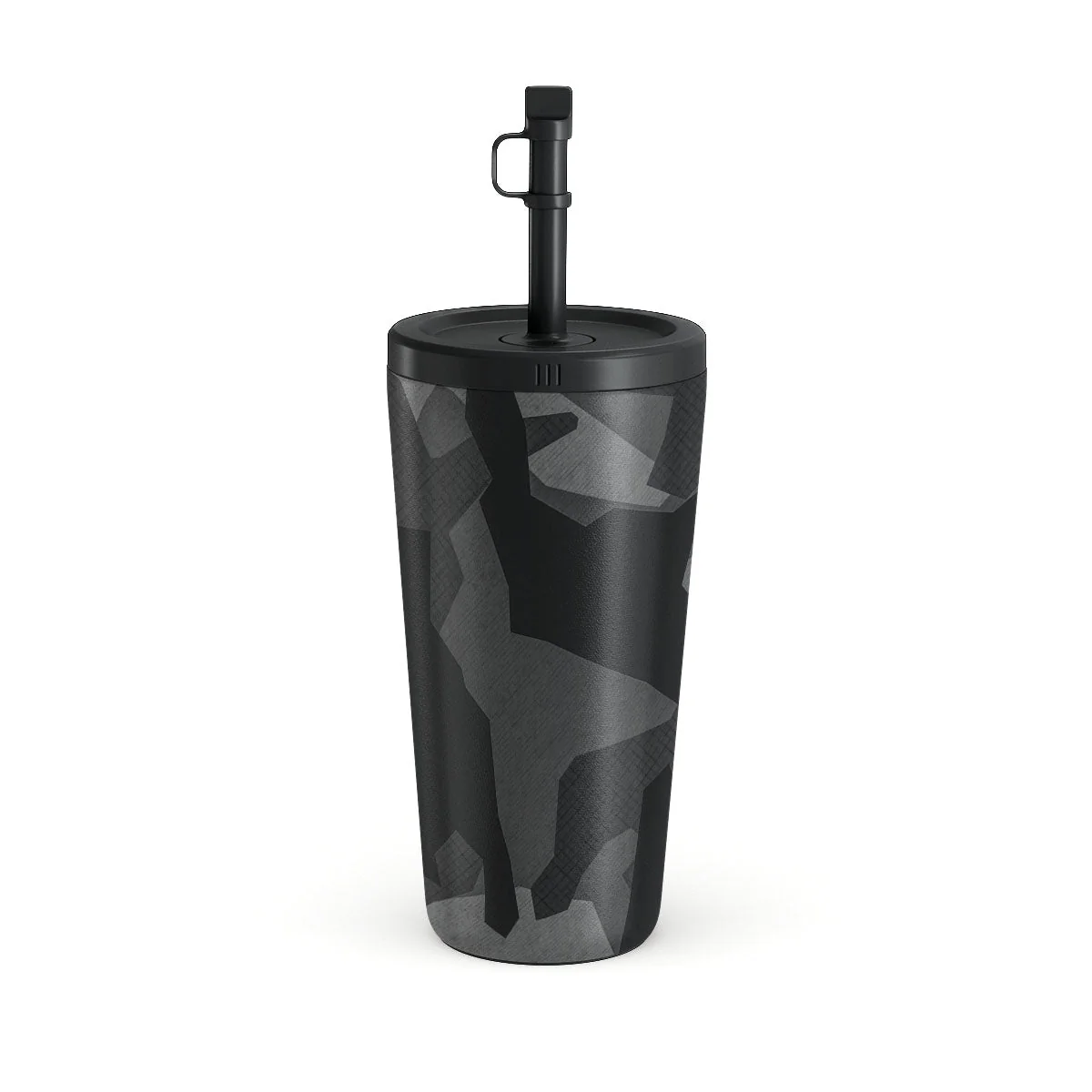 Night Black Camouflage - Travel Mug