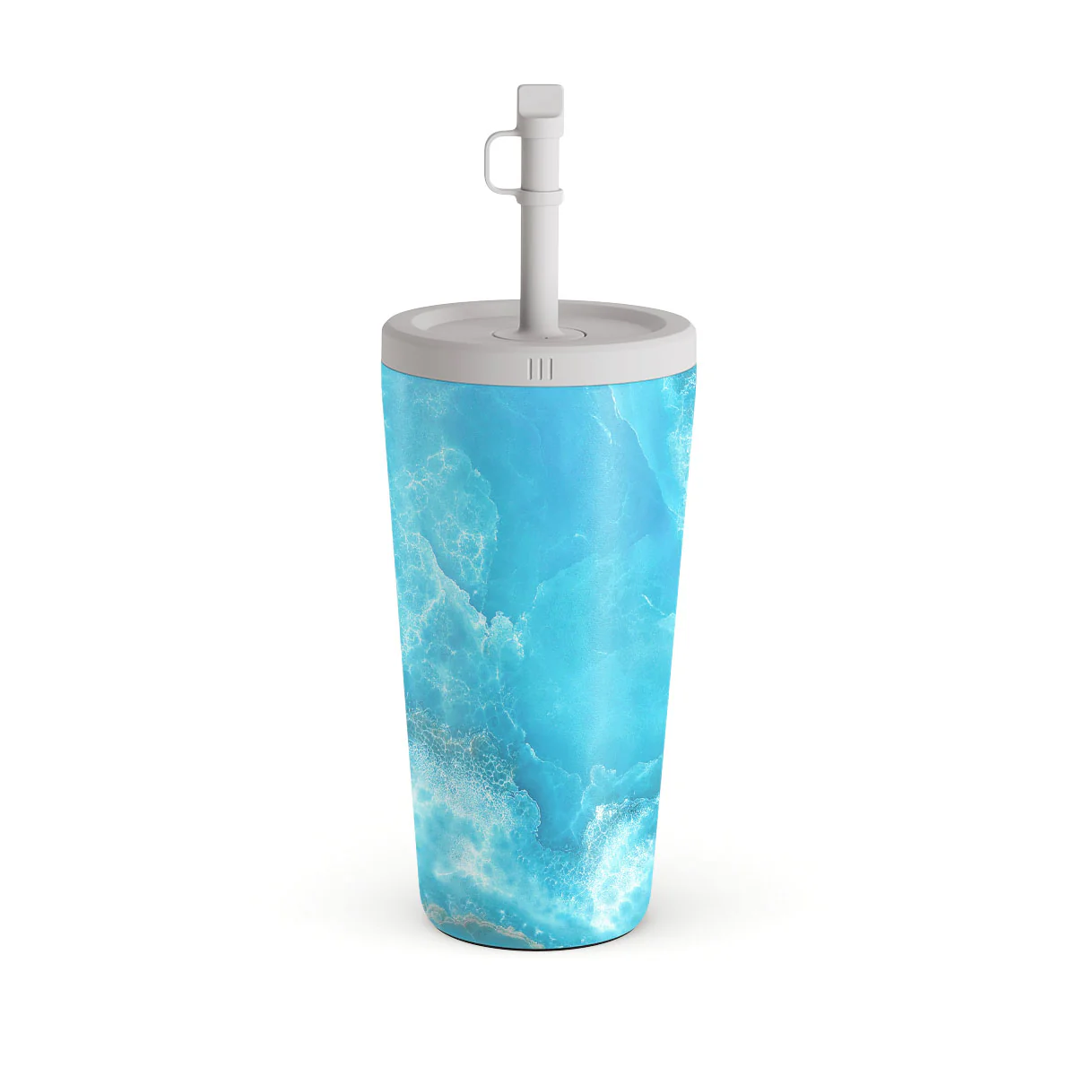 Ocean Waves - Blue Travel Mug