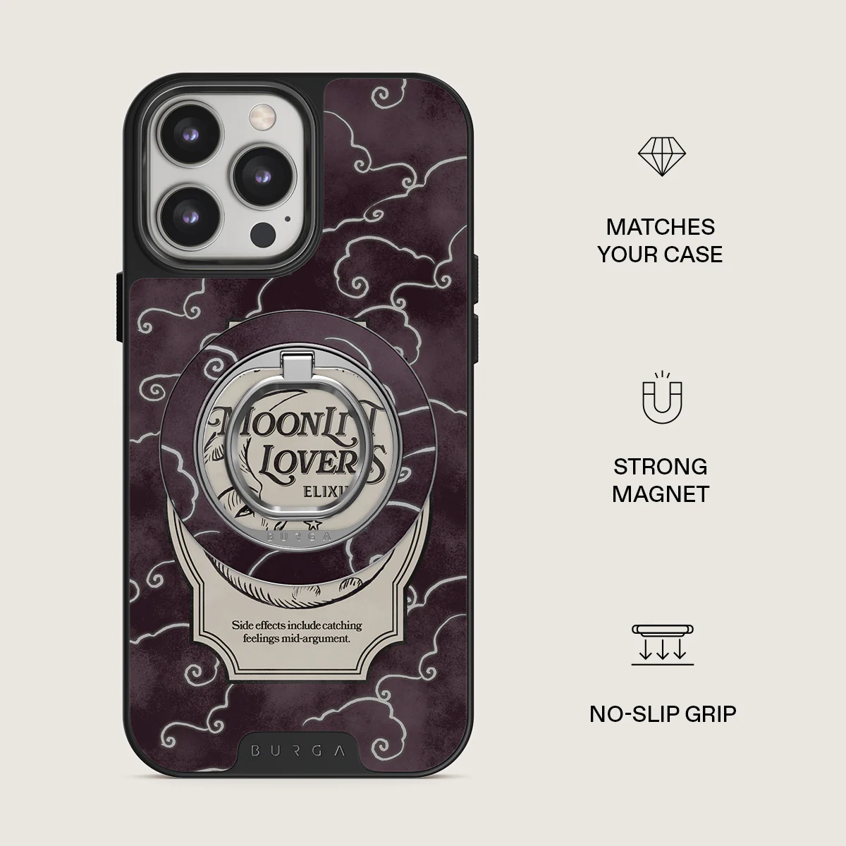 Moonlit Lovers - Magnetic Ring Holder