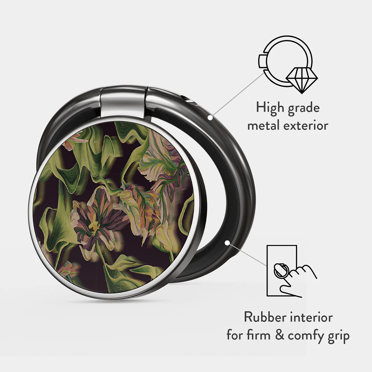 Subtropical - Adhesive Ring Holder