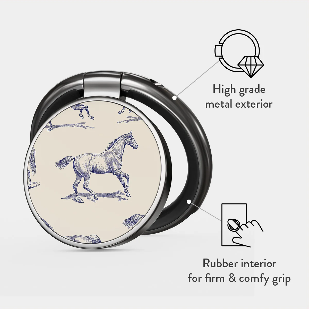 Derby Race - Adhesive Ring Holder