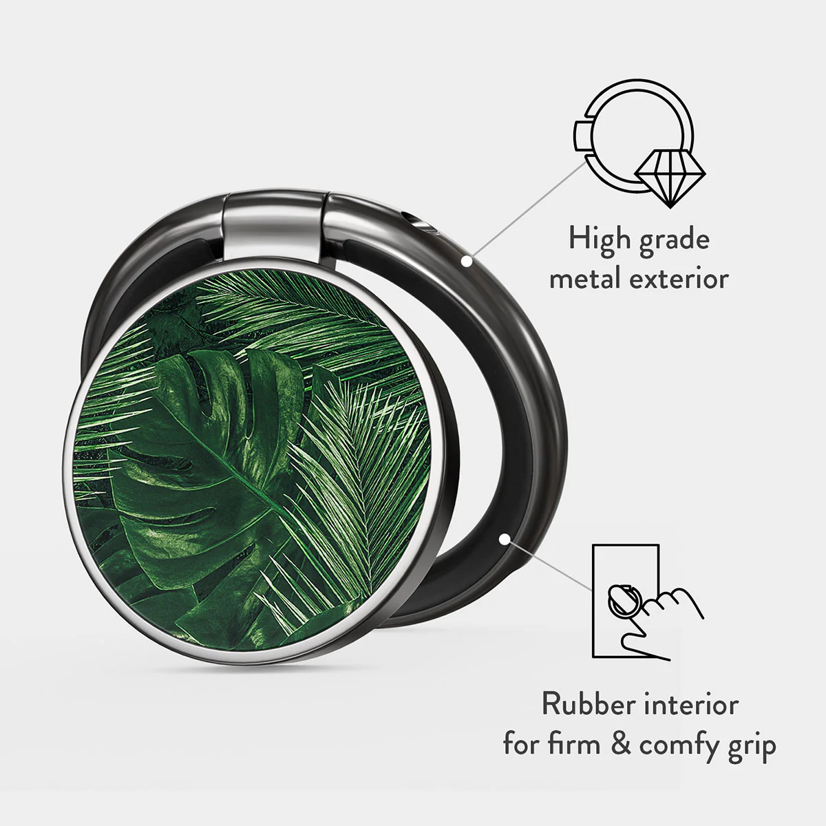 Tropical Garden - Adhesive Ring Holder