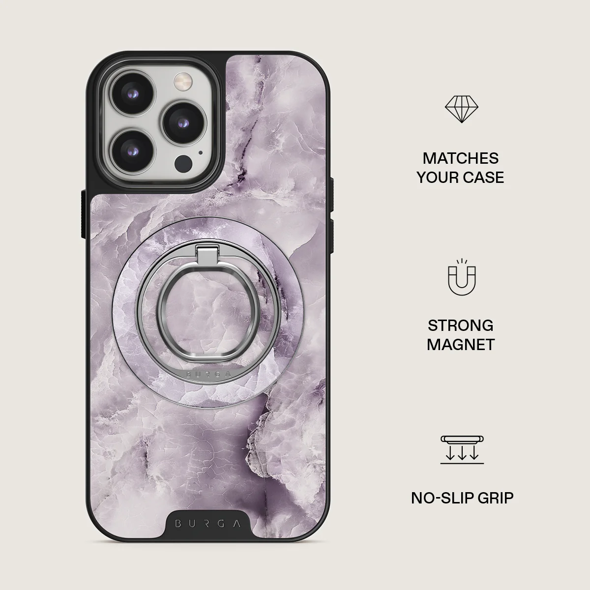 Black Currant - Magnetic Ring Holder